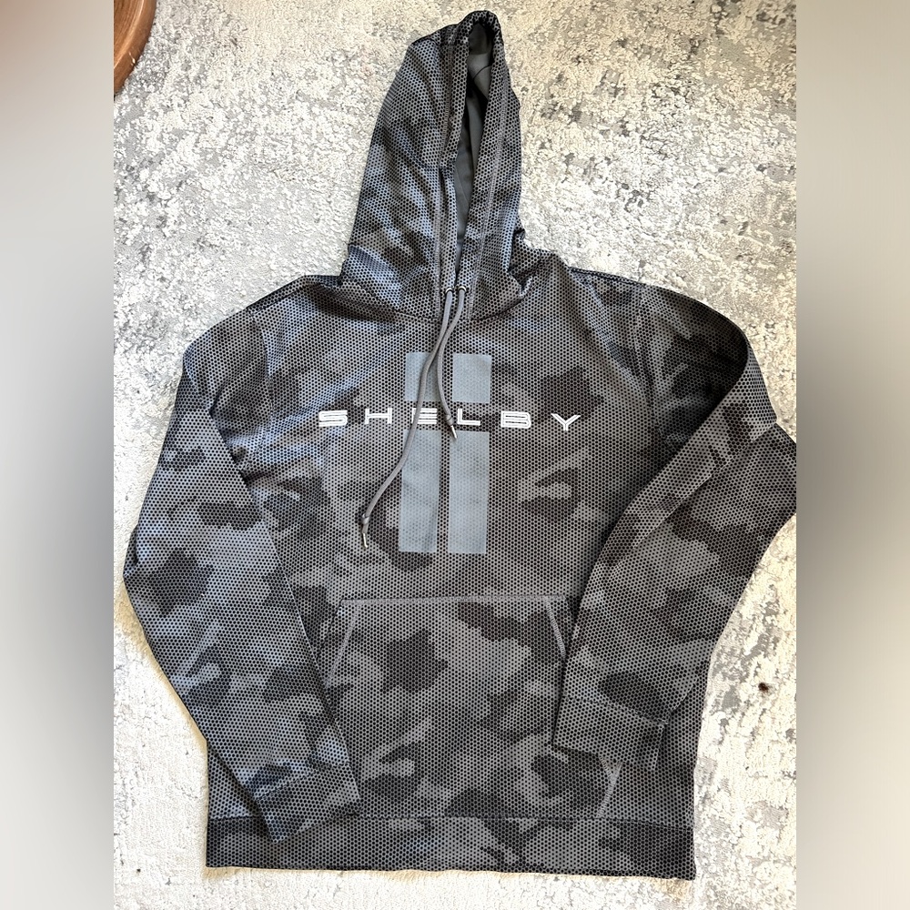 Shelby American Mustang Ford Truck Cobra Sweatshirt Medium M Men’s camo